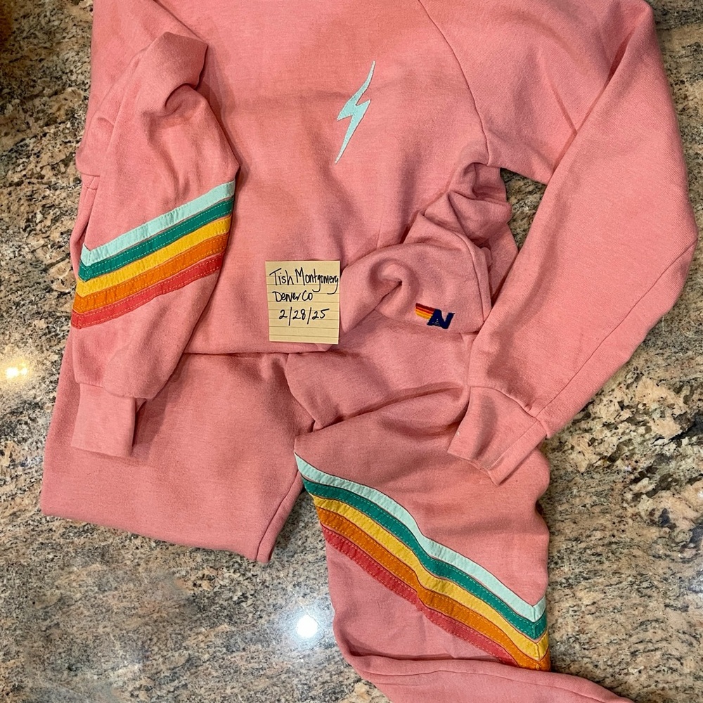 AV stitch bolt 4-stripe set vintage